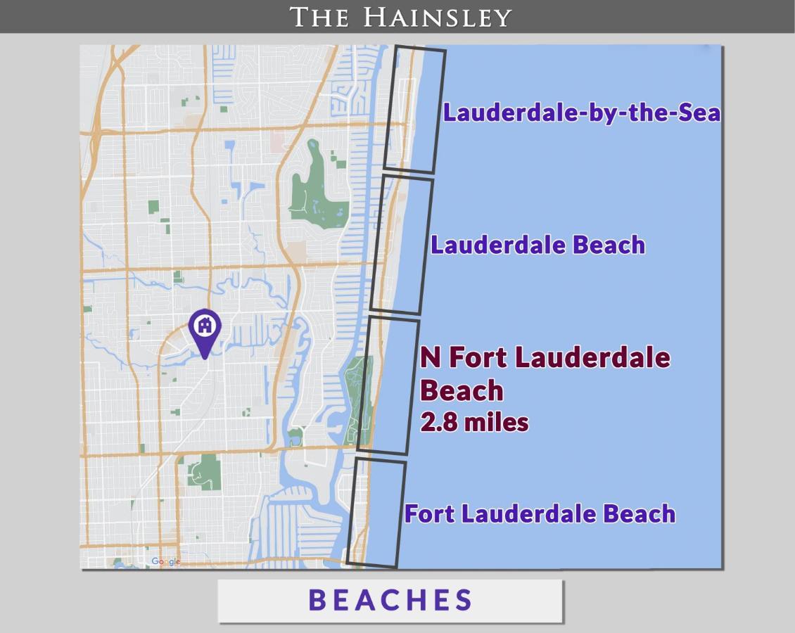 Hainsley Apartments - Walk To Wilton Drive Fort Lauderdale Esterno foto