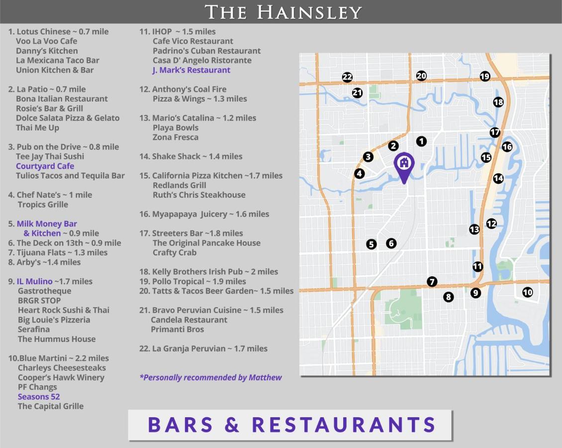 Hainsley Apartments - Walk To Wilton Drive Fort Lauderdale Esterno foto